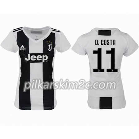 Koszulka Juventus D.COSTA 11 Kobiet Główna 2018-2019 - Koszulki Piłkarskie